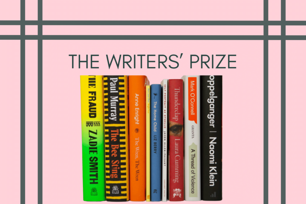 Writers' Prize Zadie Smith and Naomi Klein in shortlist
