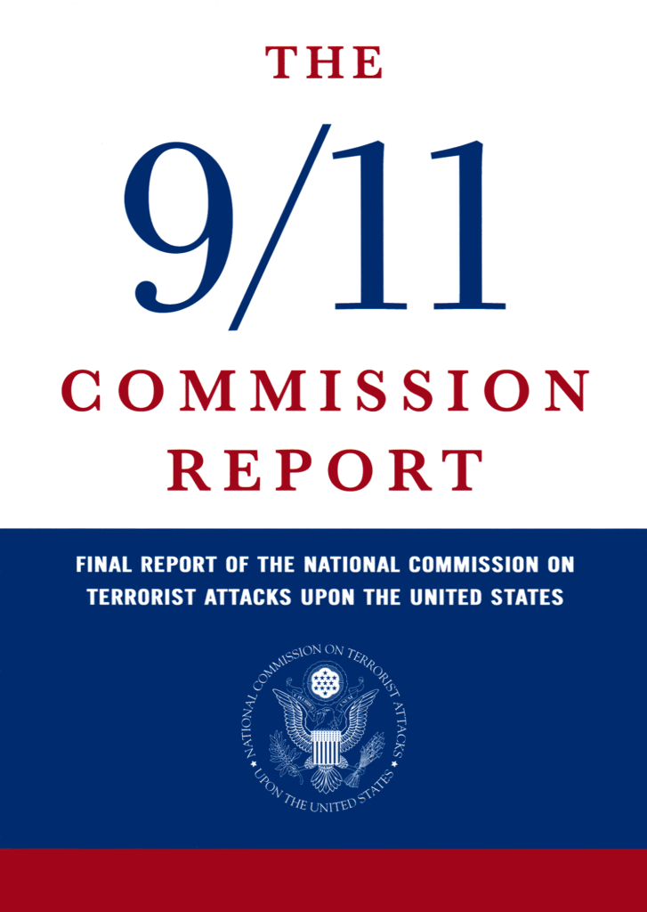 9/11 books, 1. "The 9/11 Commission Report" by The National Commission on Terrorist Attacks Upon the United States.