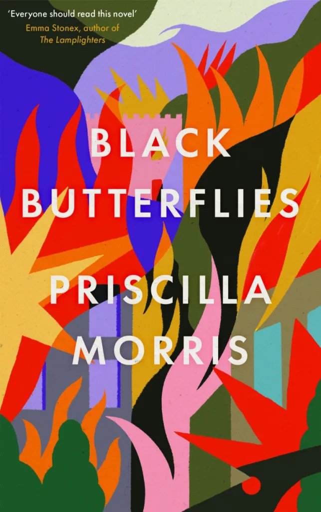 Black Butterflies by Priscilla Morris on Women's Prize for Fiction shortlist 2023. Women's Prize for Fiction authors