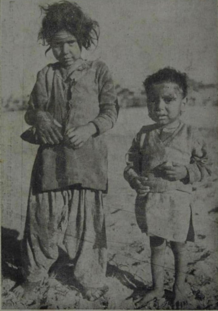 Two child survivors of the Rawalpindi massacre, 1947
