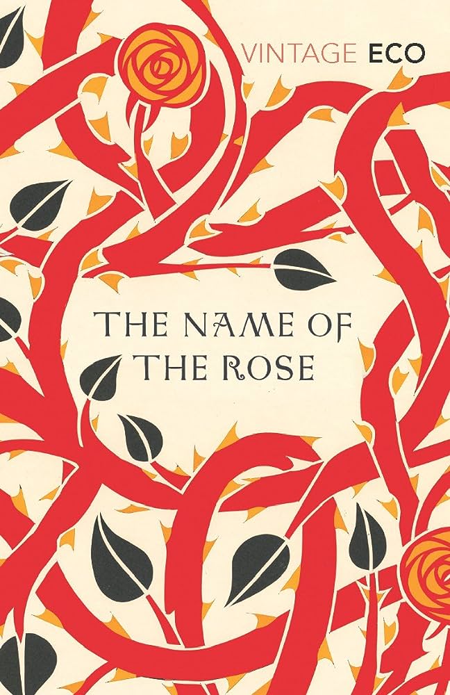 Top autofiction books. The Name of the Rose by Umberto Eco