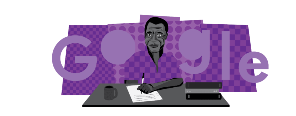 James Baldwin Google Doodle