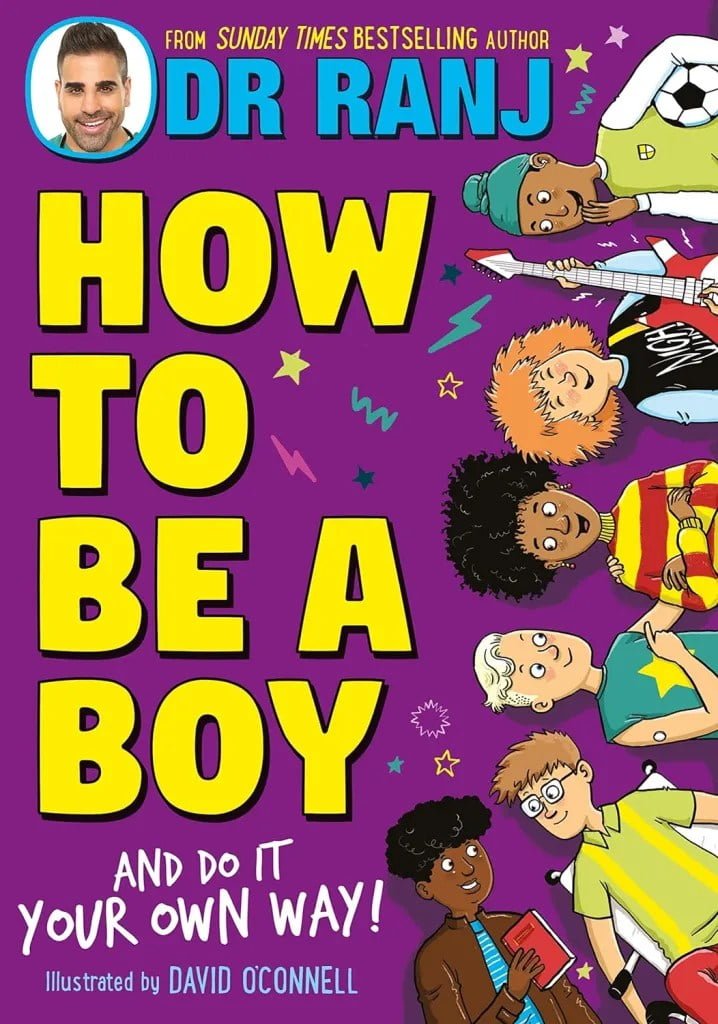How to Be a Boy by Dr Ranj. World Book Day top nonfiction